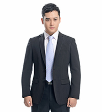 男士商務(wù)兩粒扣職業(yè)裝F001