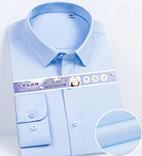 液氨免燙員工長(zhǎng)袖襯衫定制
