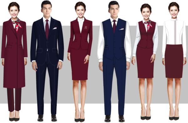 男女職業裝定做設計 男女職業裝定做設計