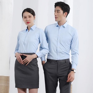 公司員工工作服定制襯衫西褲西裙
